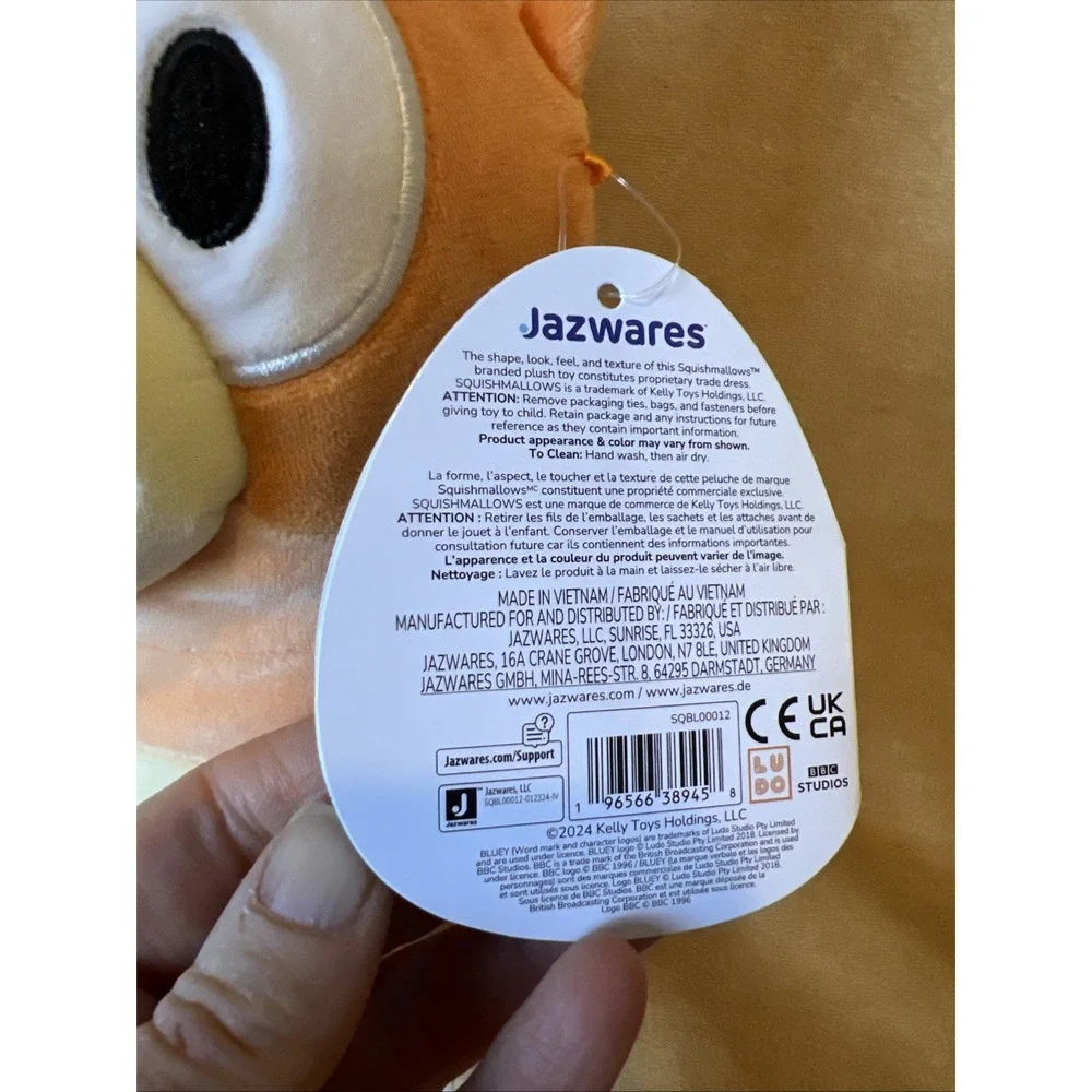 Squishmallows disney bluey